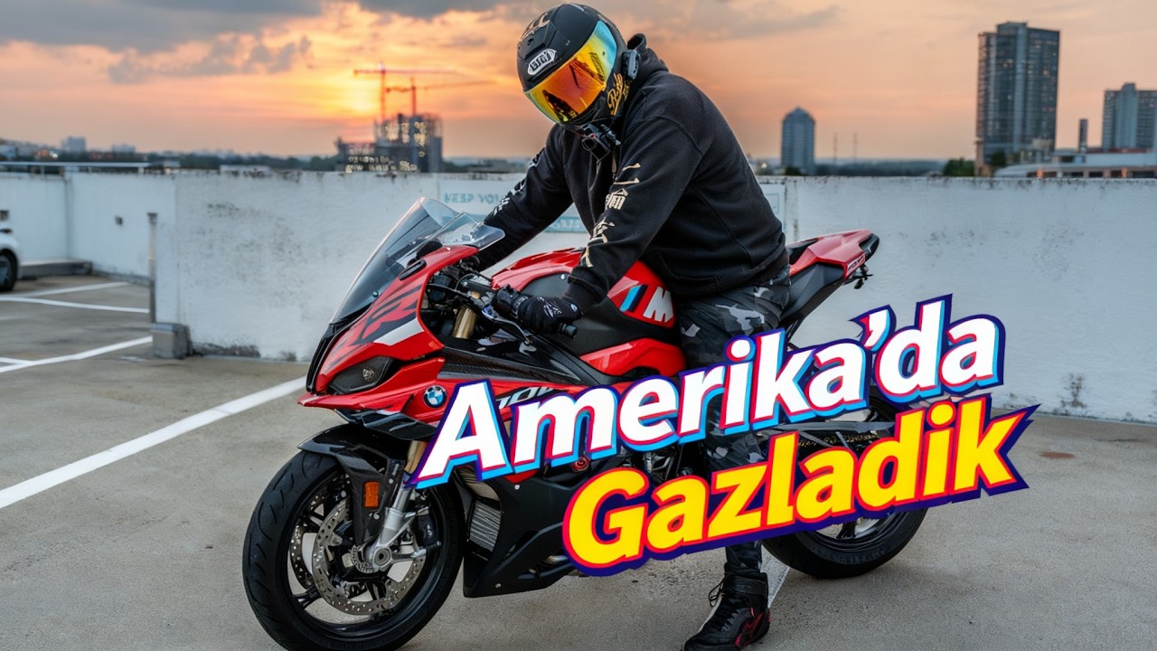 Amerika'da Motor Vlog | L&uuml;ks Araba Buluşmasına Gittik | S1000RR - MT09 - GSXR 1000