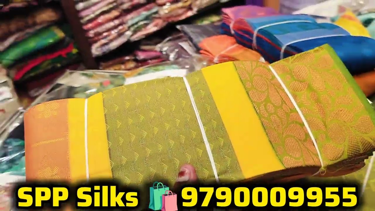 ‼️SPP Silks Ramzan புது வரவு புடவைகள் வந்தாச்சு🥰 #viralvideo #saree #viral #instagood #ramzan 