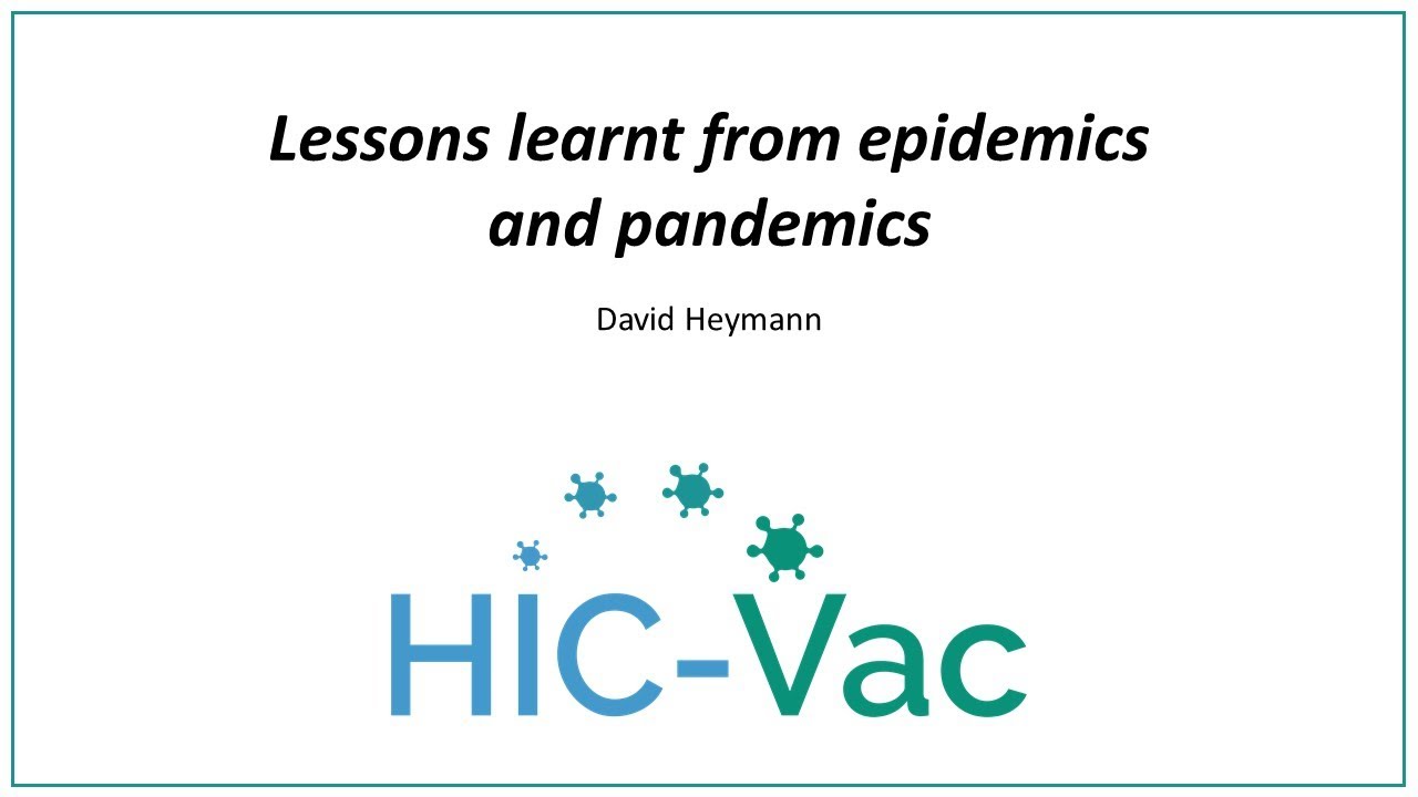 HIC-Vac Annual Meeting 2022: David Heymann
