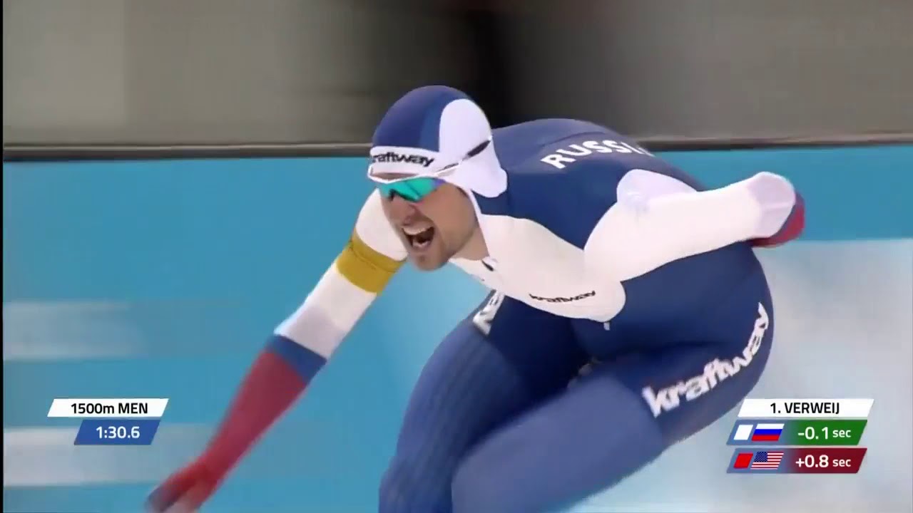Denis Yuskov 1500m - 1:41.02 (World Record) - WC4 Salt Lake City 2017/2018