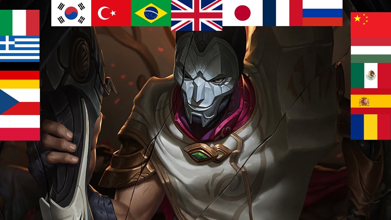 Jhin Voice in All Languages