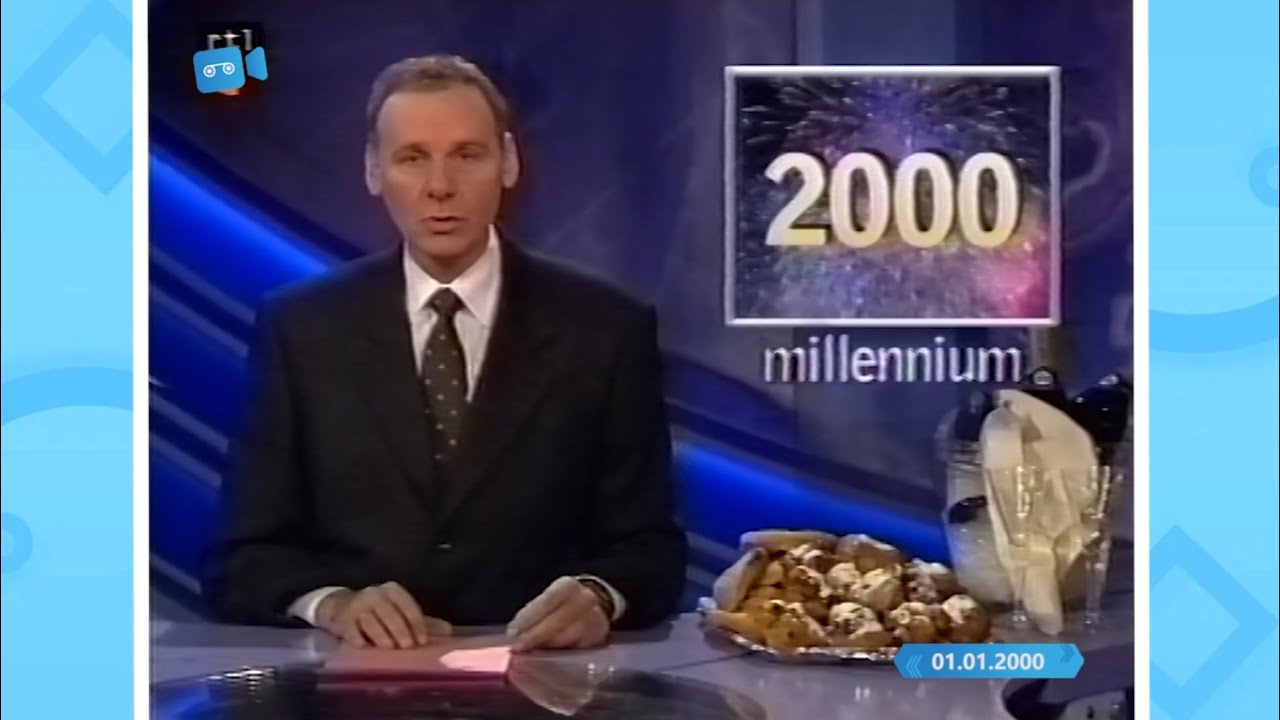 RTL4 | RTL Millennium Ontbijtnieuws | Het jaar 2000 | Jan de Hoop (01.01.2000) Editie 09.00 uur