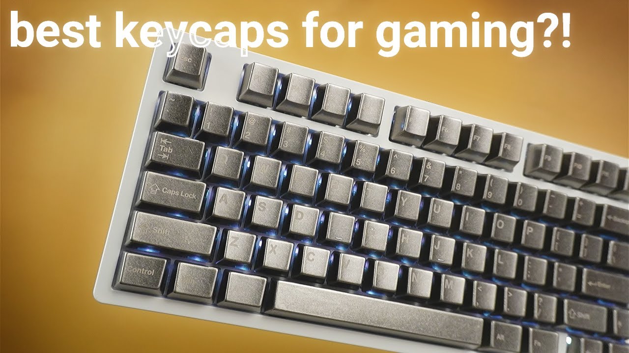 Magnetic Keyboard + Metal Keycaps = Better Gaming?! (Awekeys Viking Antiques Review)