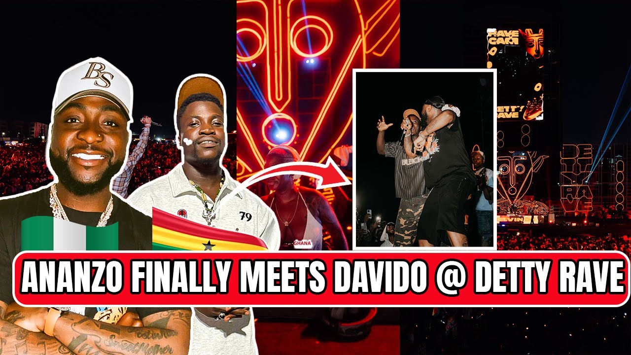 Давидо пригласил Ананзо на сцену для исполнения песни «With You» вживую на фестивале Detty Rave.