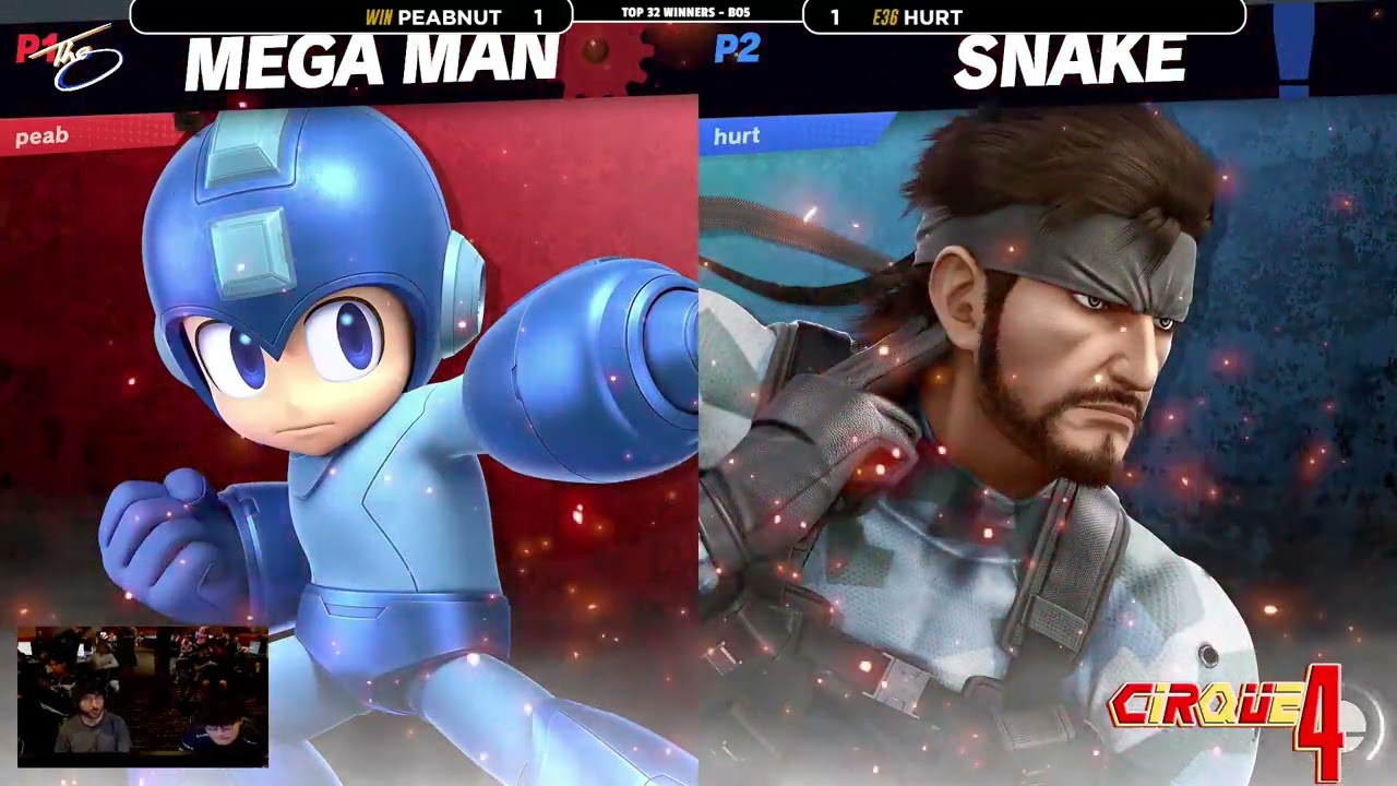 Hurt (Snake) vs. Peabnut (Mega Man) - Cirque 4 | 20 Oct '24