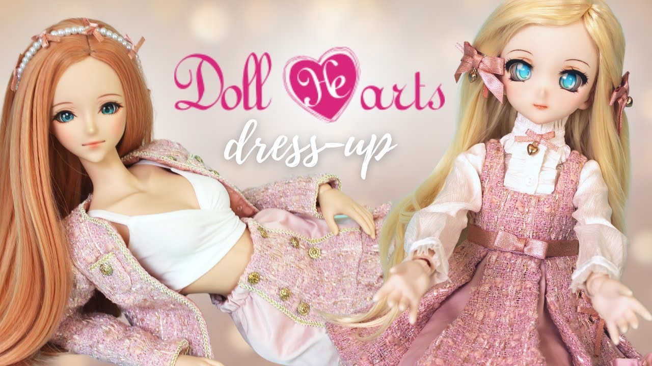 Красивая кукольная одежда MDD + Smart от Doll Hearts — распаковка и наряжание!