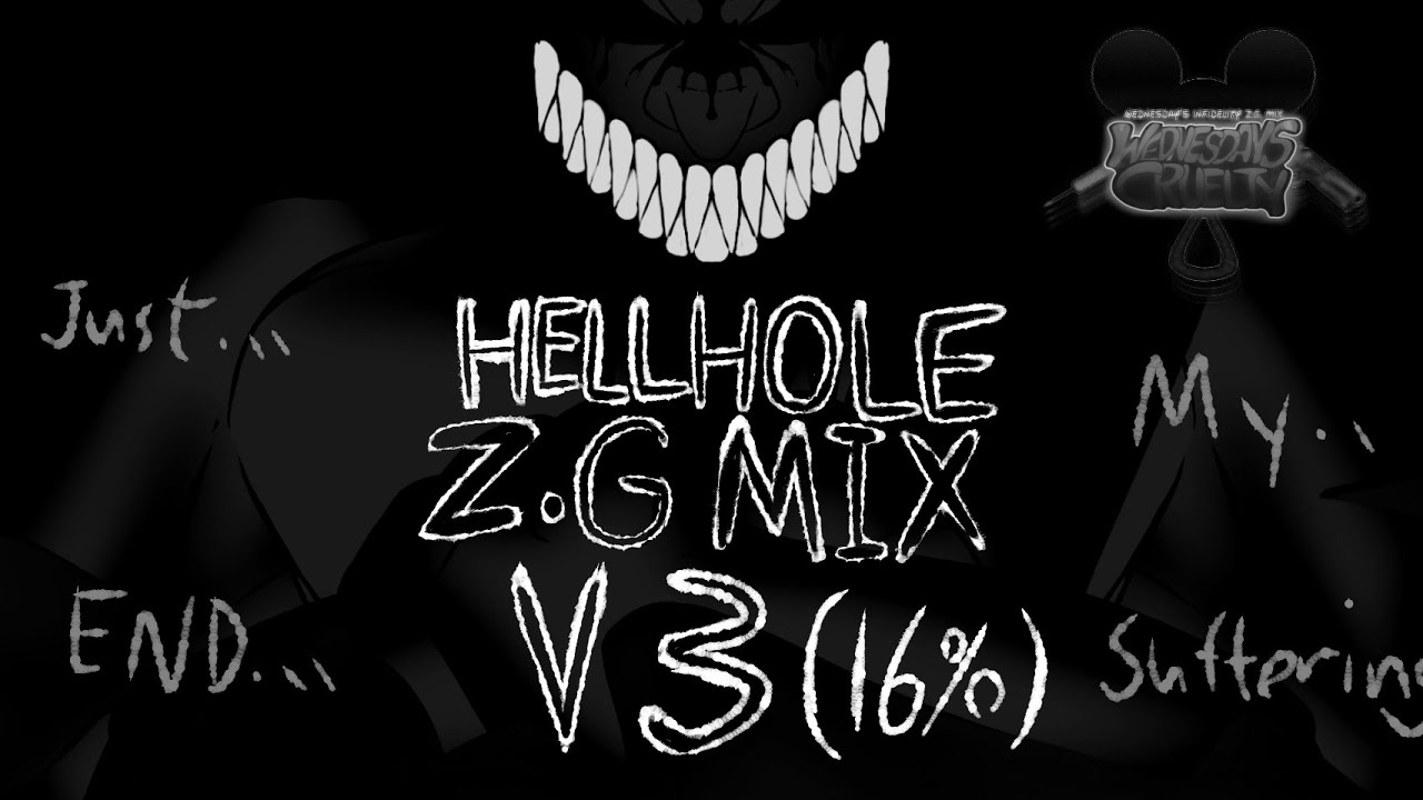 Hellhole Z.G Mix V3 – Official Teaser (16%) + Sprite Reveal | Wednesday's Cruelty W.I.P.