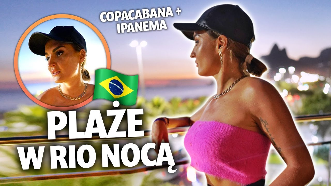 Plaże w Rio nocą: Copacabana i Ipanema | Magda Malaczyńska