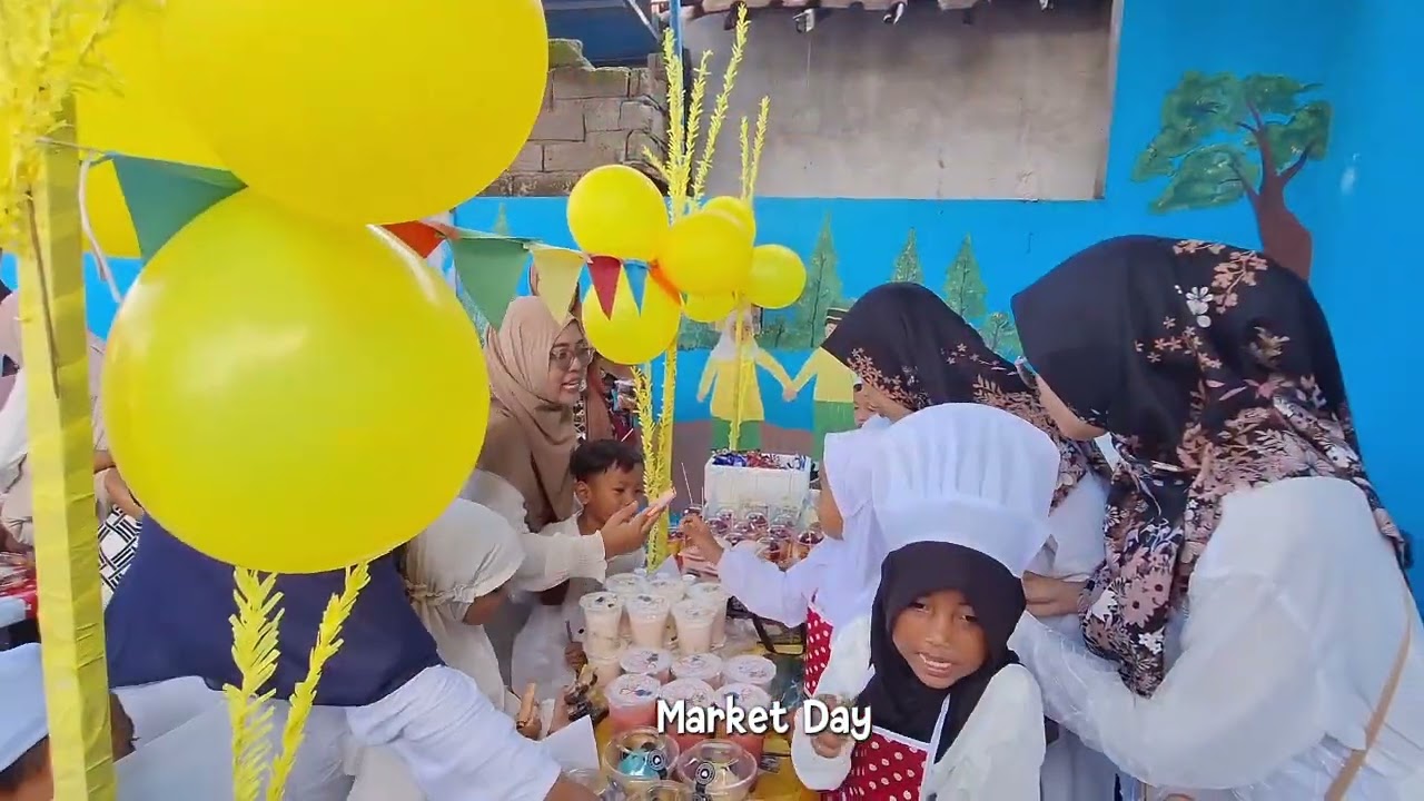 MARKET DAY TK ABA DAN KB AISYIYAH GILIMANUK BALI.  30 Januari 2026