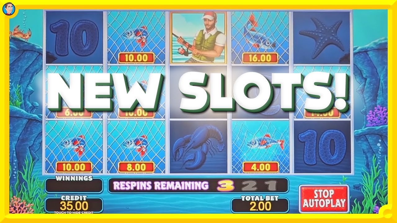 New Slots: Blag Brothers, Hook, Line and Sinker, Key Bet 500 Deluxe!