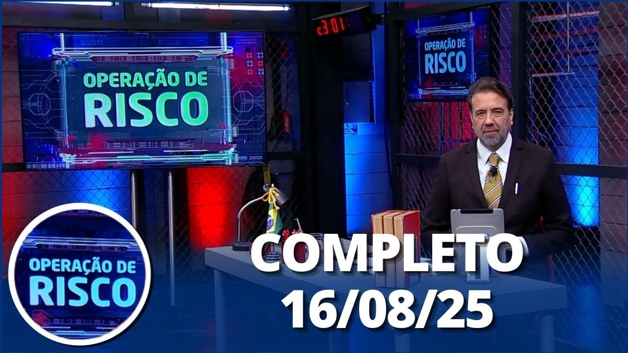 Operação de Risco: Traficante da Cracolândia, cão farejador e mais (16/08/25) | Completo