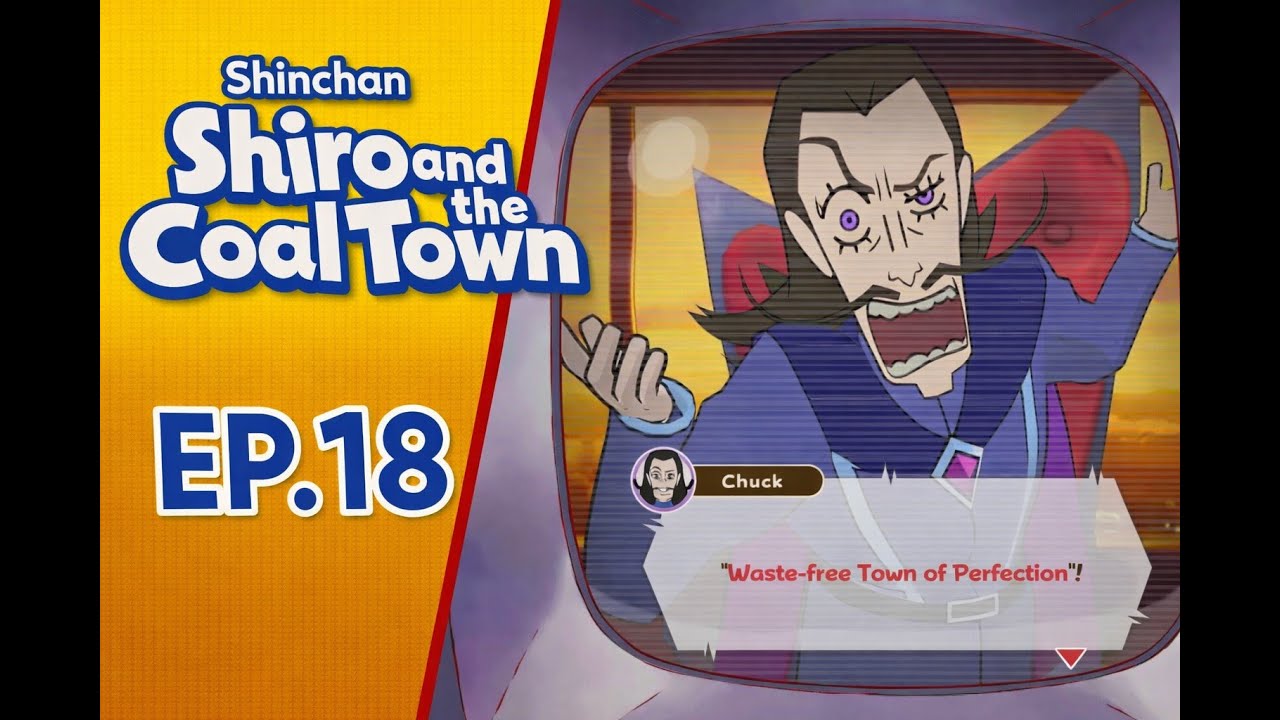 Mr. Discardson came out with dangerous idea ! | Shinchan Shiro and the Coal Town Gameplay EP-18