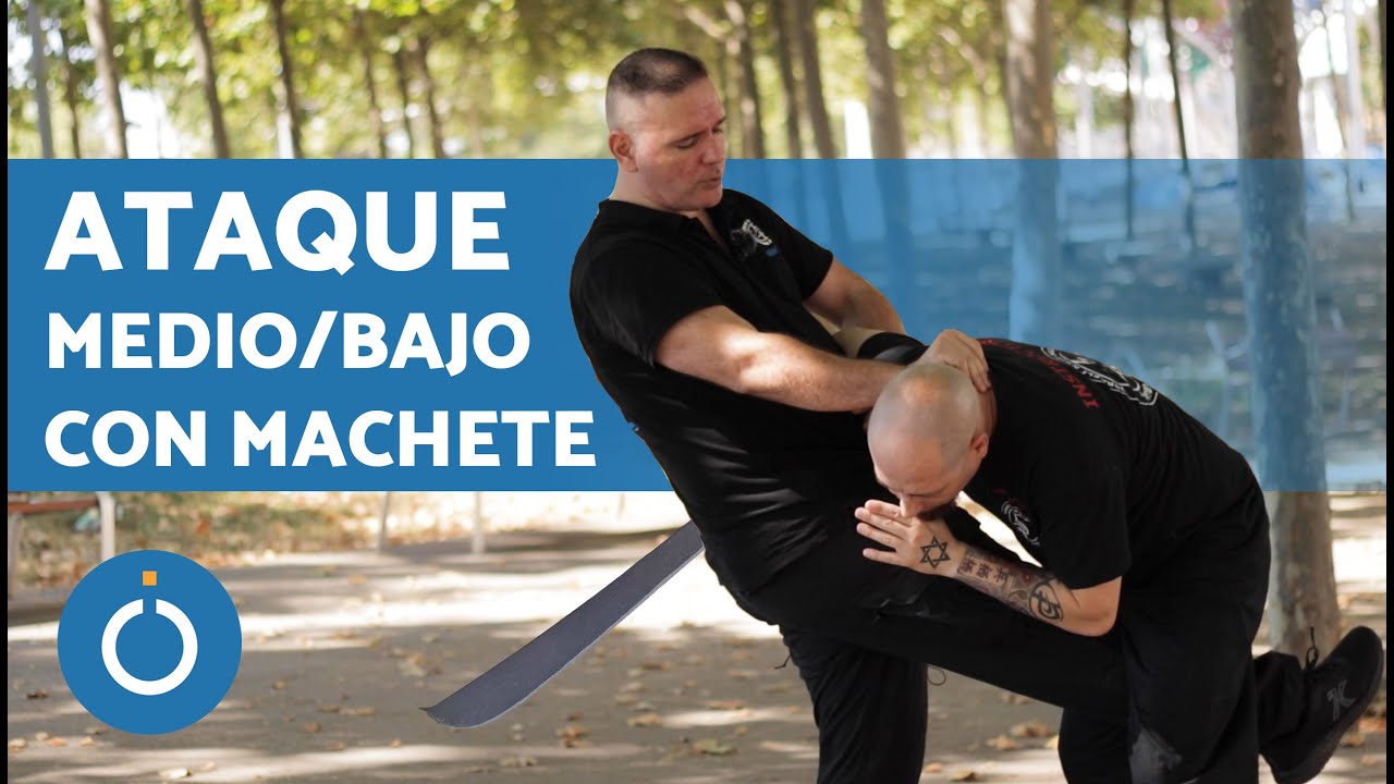 DEFENSA PERSONAL Ante ATAQUE de MACHETE 🔪 Krav Maga de Defensa Personal