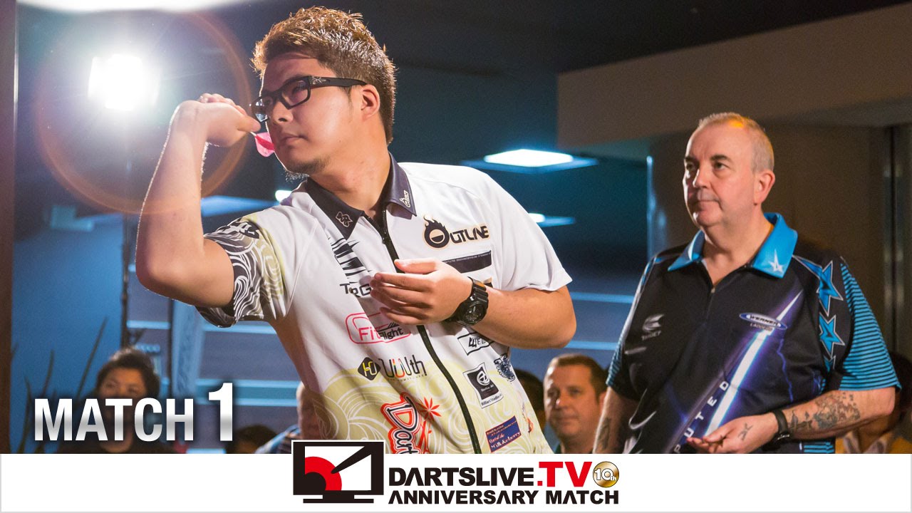 【Phil Taylor VS Shunpei Noge】 DARTSLIVE.TV 10th ANNIVERSARY MATCH 1