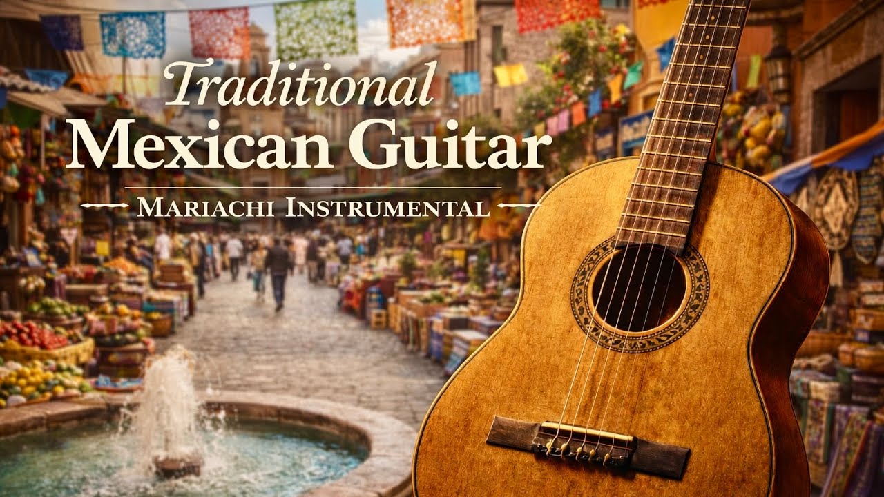 Traditional Mariachi Guitar Instrumental | Vintage Mexican Guitar (1972)