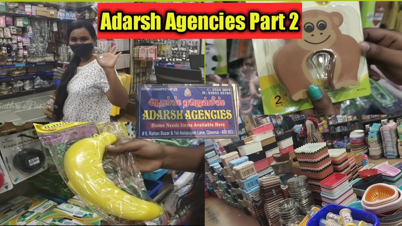 Adarsh Agencies Part2 / Best Place for Home needs /Wholesale Price /Shopping vlog/Gayathri's Passion