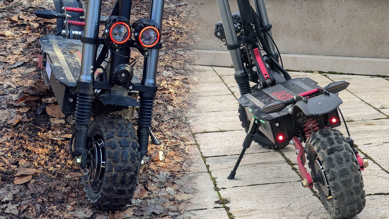 E-Scoot Adventure | Prv&yacute; Offroad na Laotie Ti30 Landbreaker