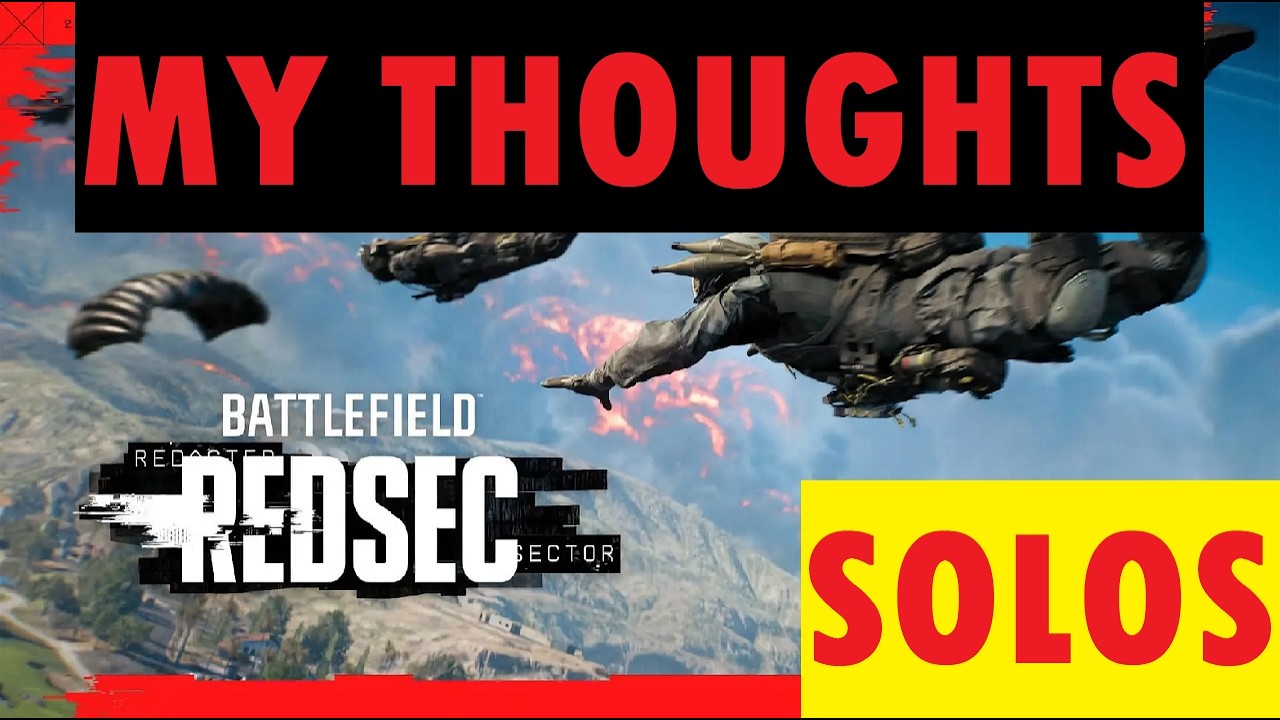 REDSEC SOLOS.... MY THOUGHTS ( Gameplay talkover )
