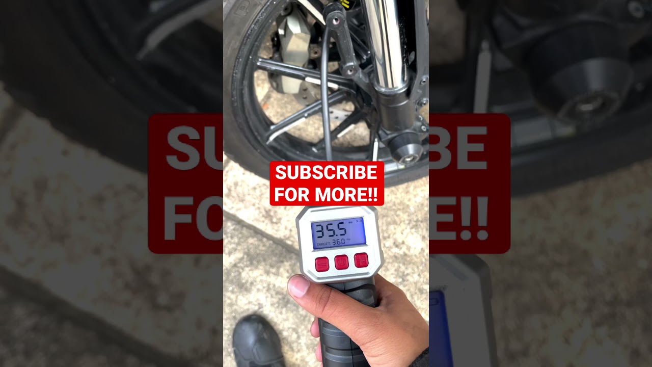 Motorcycle Tire Pressure!