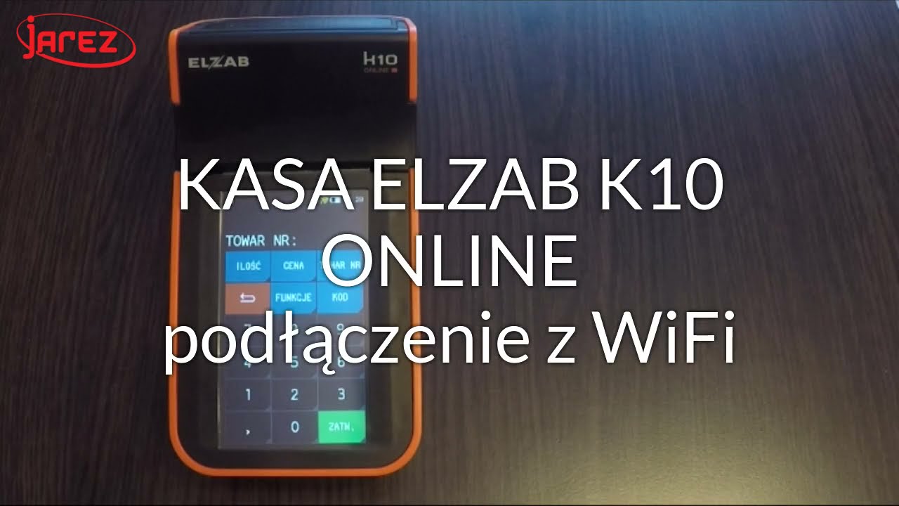 Elzab K10 Online podłączenie do internetu WiFi