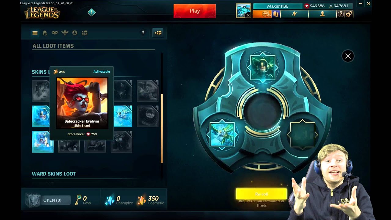 Hextech Crafting & Loot | League of Legends PBE [GER]