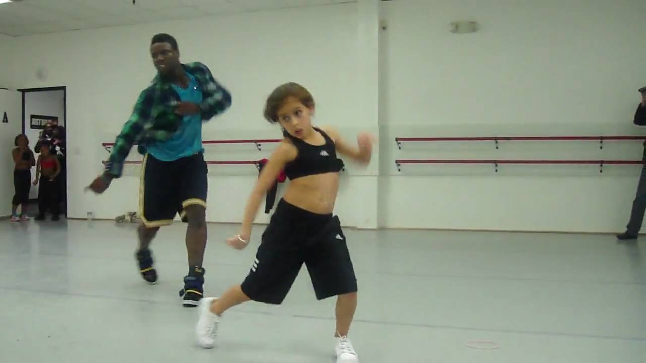 Ade and Simrin at his hip hop master class