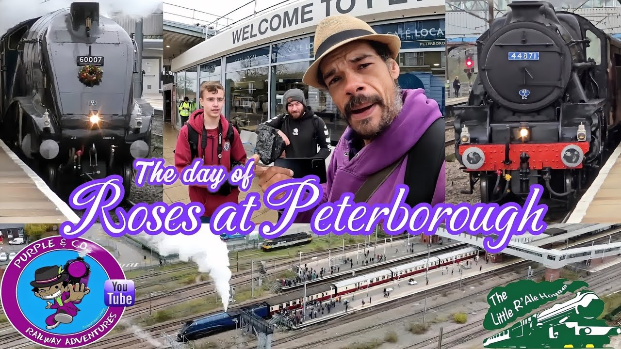 The day of the roses at Peterborough Railway Station 16/11/2024
