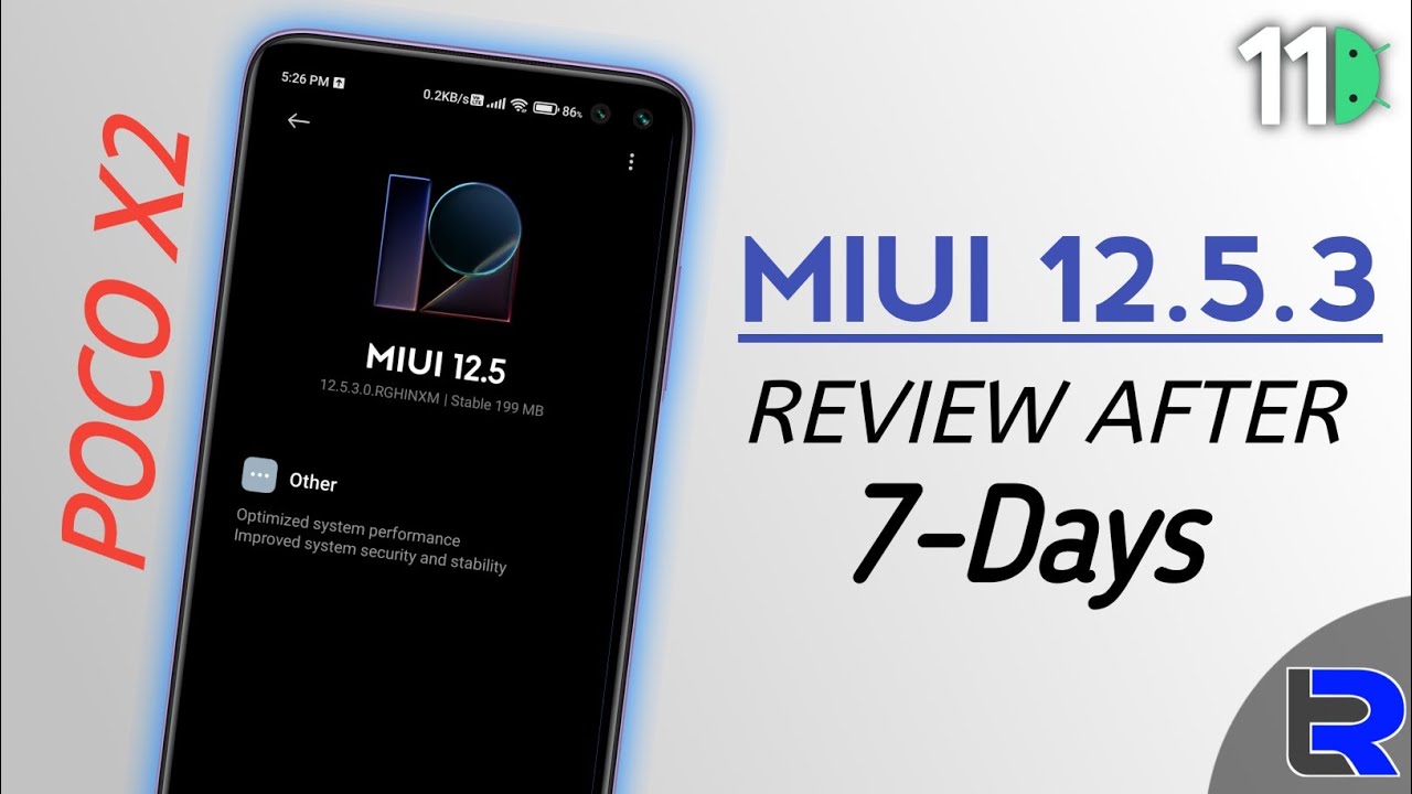 POCO X2 MIUI 12.5.3 OCTOBER Update Detailed Review | New features?? & Bugs?? | POCO X2 MIUI 12.5.3