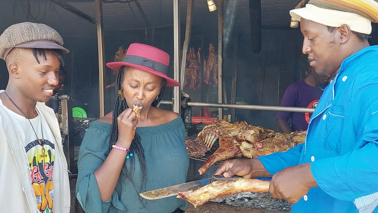 African Street Food,Nyama Choma Business In Nairobi Kenya.Africans Making  Millions ,Travel Vlog.