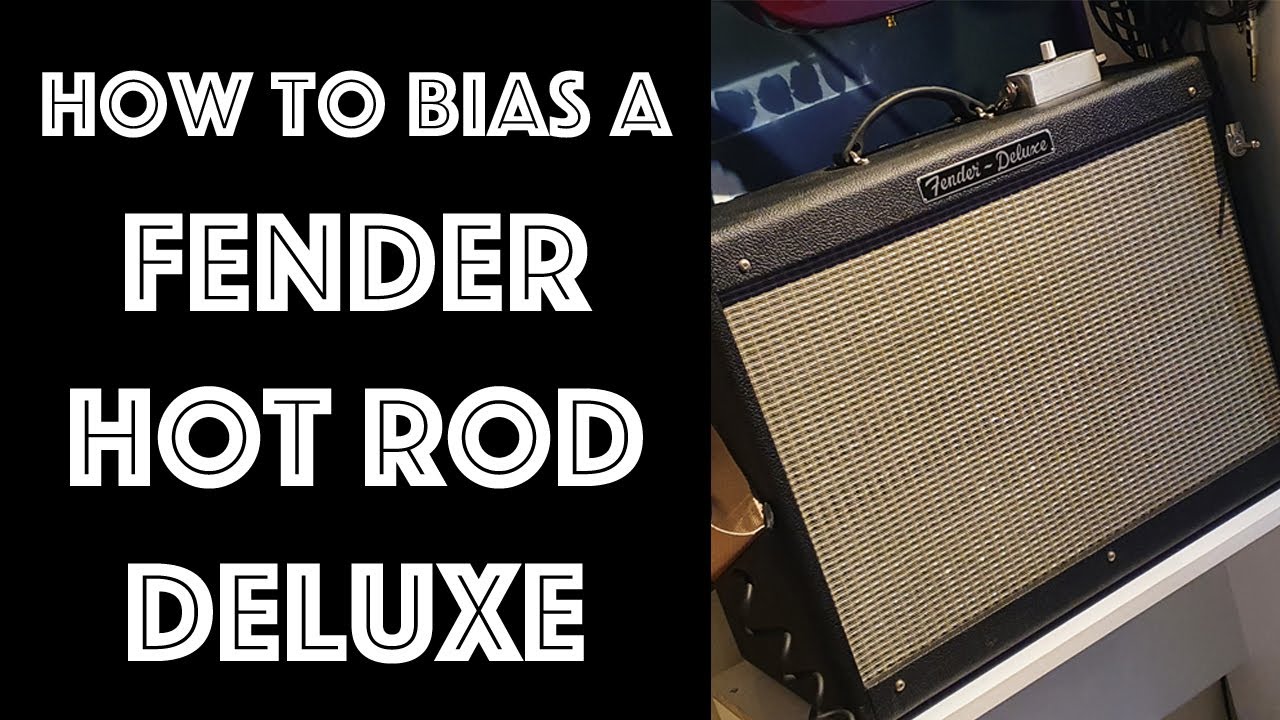 How to adjust the Bias of a Fender Hot Rod Deluxe