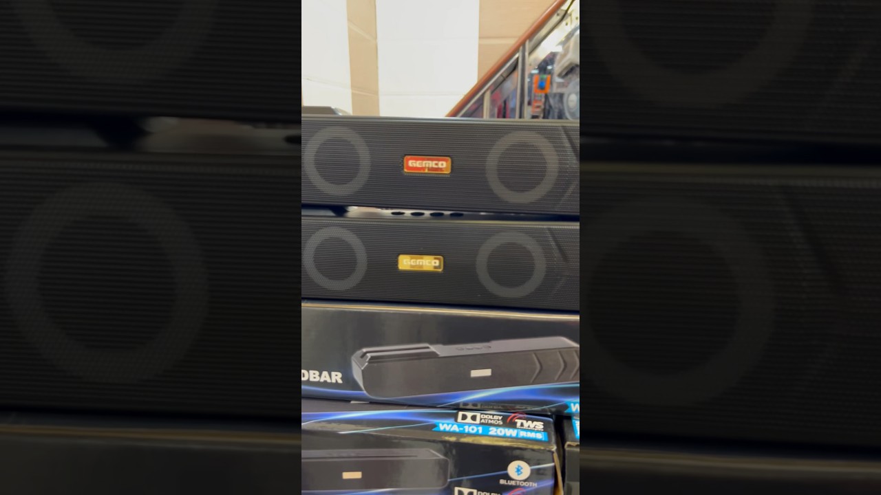 Mini Sound Bar TWS Feature 😱 @gemcoindia ☎️9899622788 #soundbar #blutoothspeaker