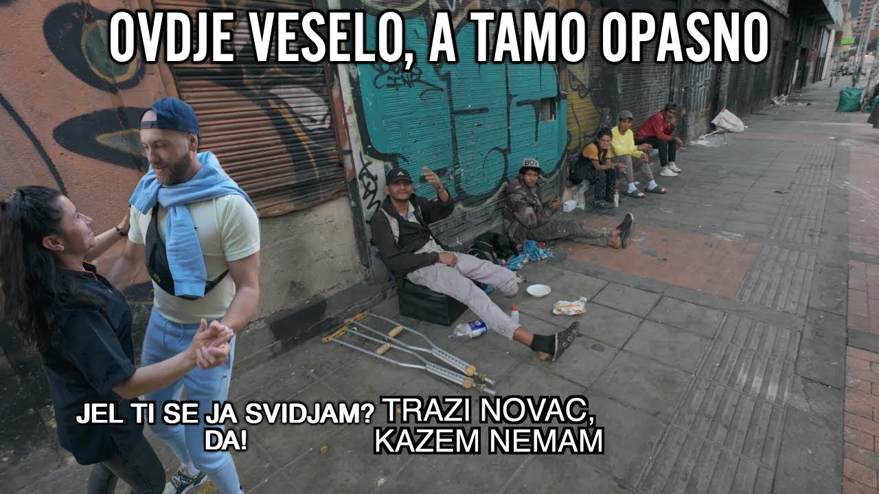 U BOGOTI MOZE BITI VESELO I VEOMA OPASNO 🇨🇴 ISTRAZUJEM OBOJE
