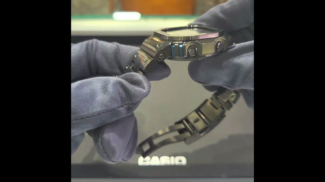 サカイ本店 腕時計紹介 G-ショック カシオ MRG-B5000BA-1JR 青墨 開封イメージ  #watch #casio #gshock #mrg