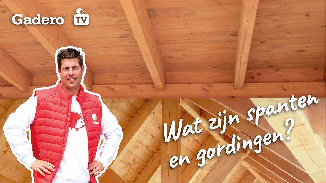 Wat zijn spanten en gordingen? Bekijk het hier!