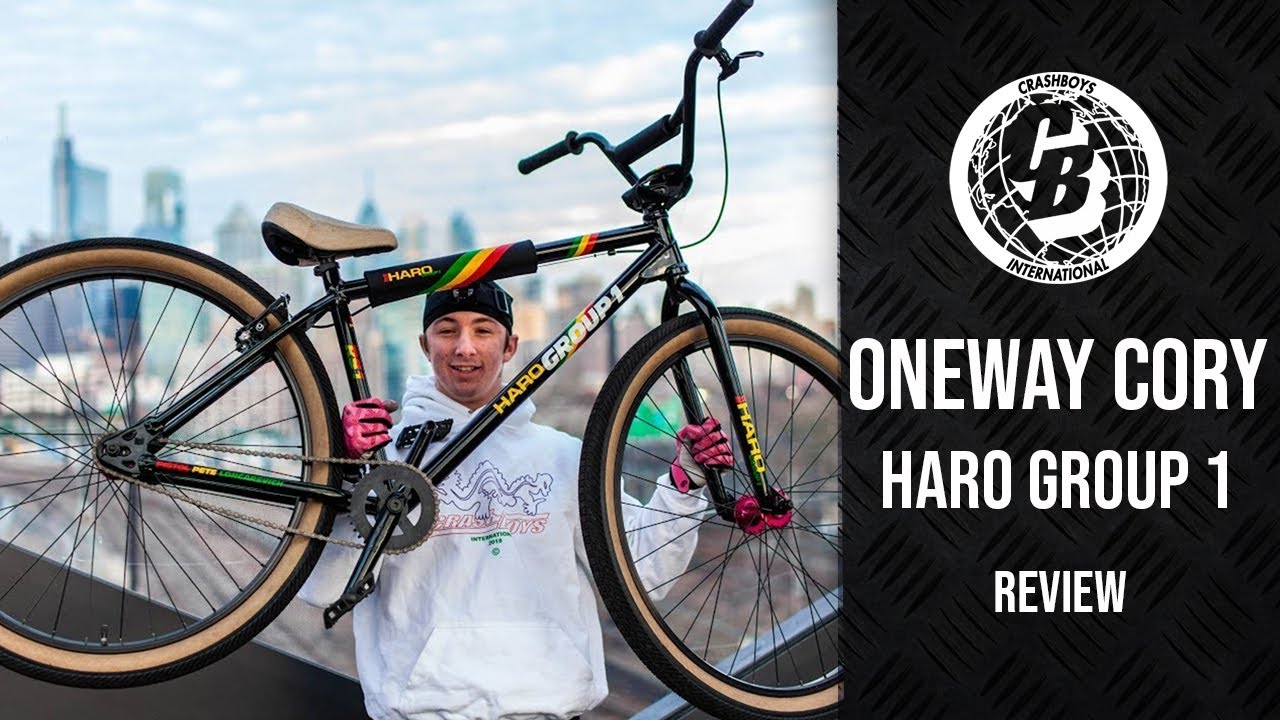 Crashboys International Presents: Oneway Corey Bike Review | Haro Group 1