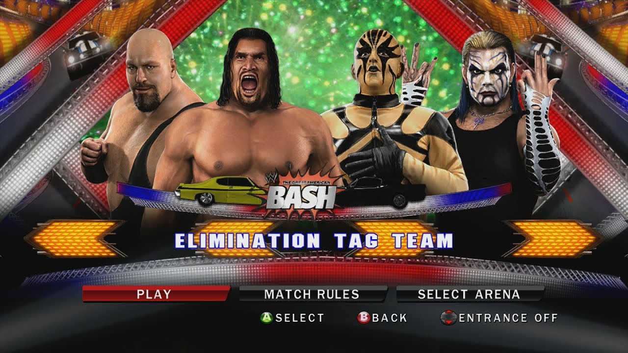 WWE SmackDown vs. Raw 2010 | Great Khali & Big Show vs Goldust & Jeff Hardy