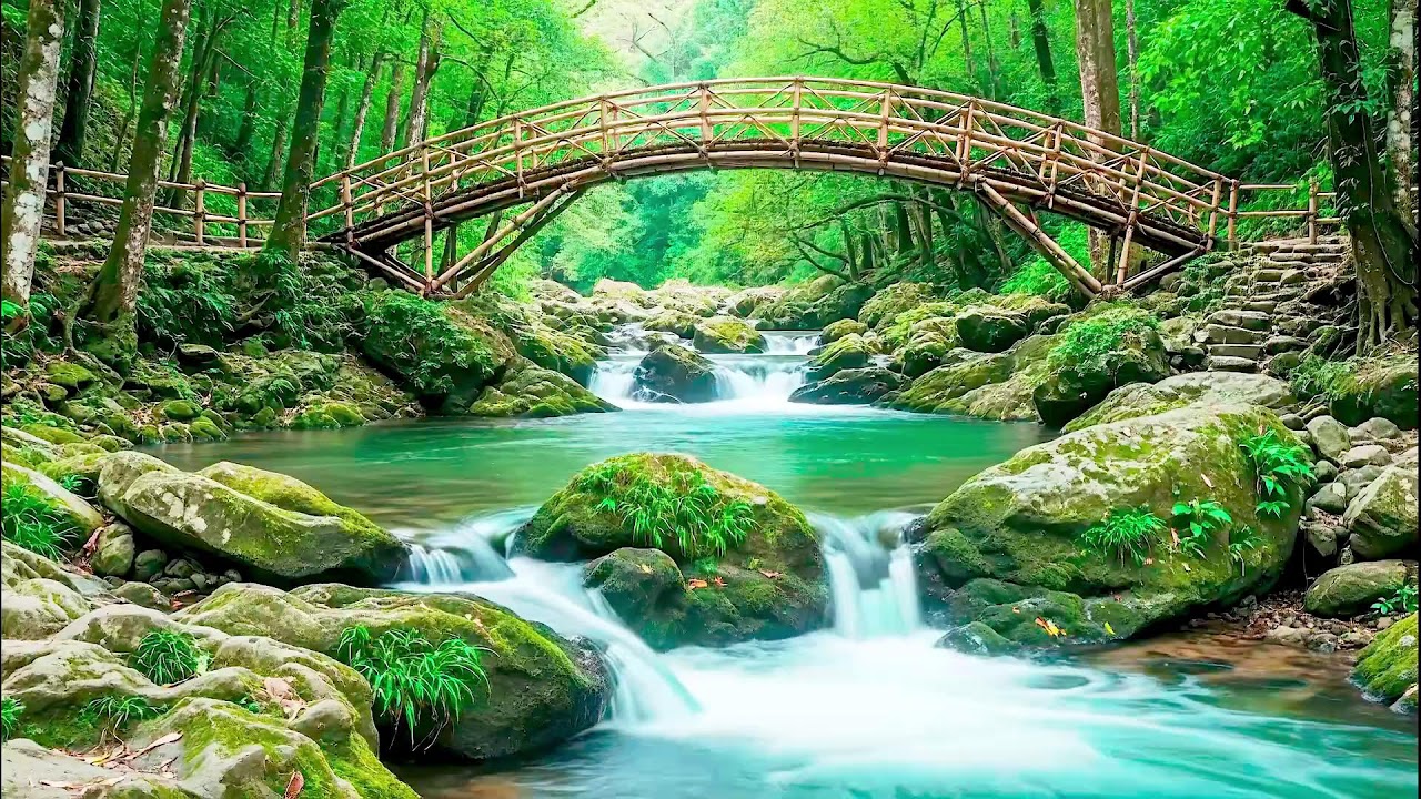 Soothing River Sound for Deep Sleep | Natural White Noise for Wellness & Calm Mind