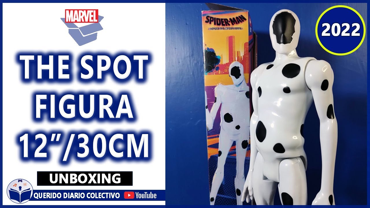 THE SPOT FIGURA TITAN HERO 2022 LA MANCHA | ACROSS THE SPIDER-VERSE MARVEL HASBRO | UNBOXING