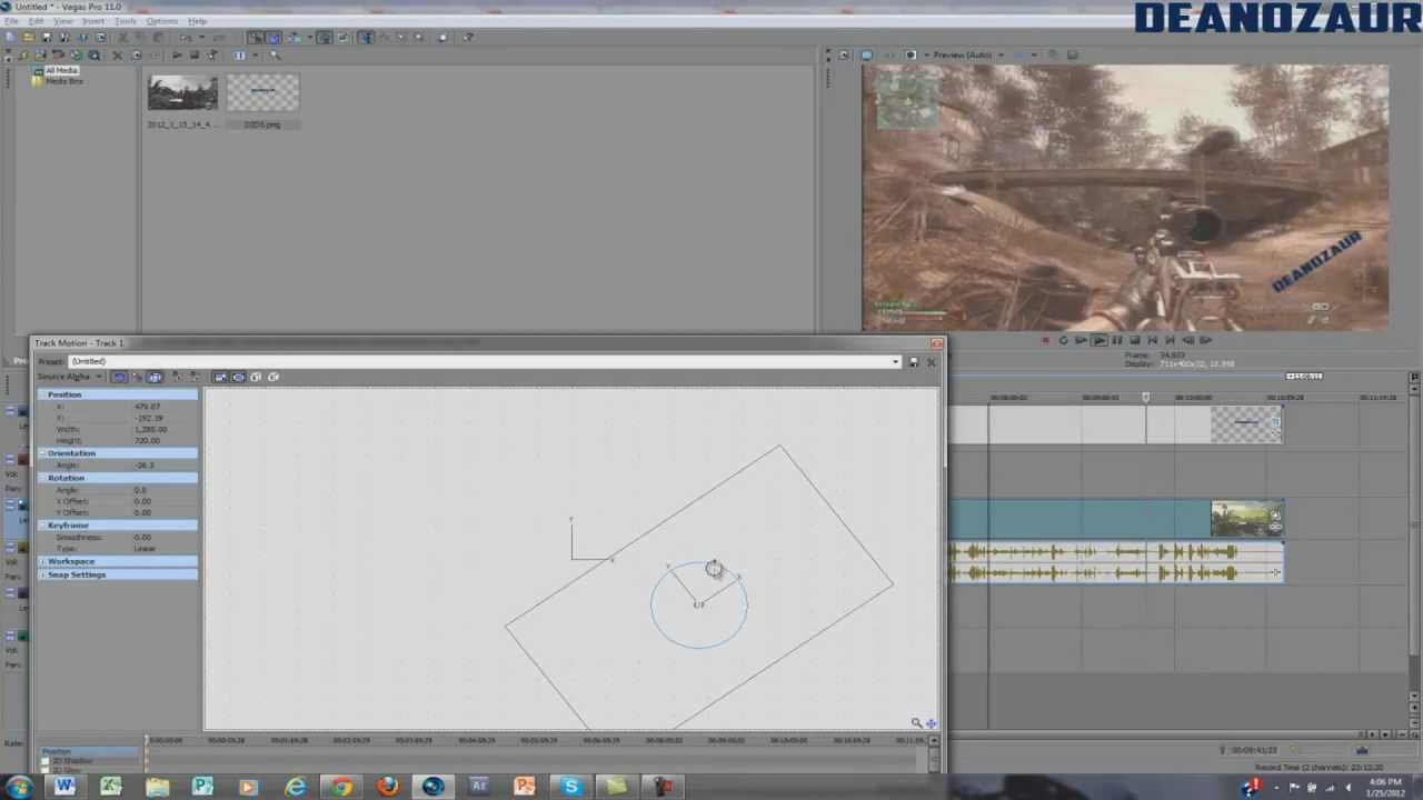 How to Put Logos into Sony Vegas Pro 11!!! (Beginner Tutorial)