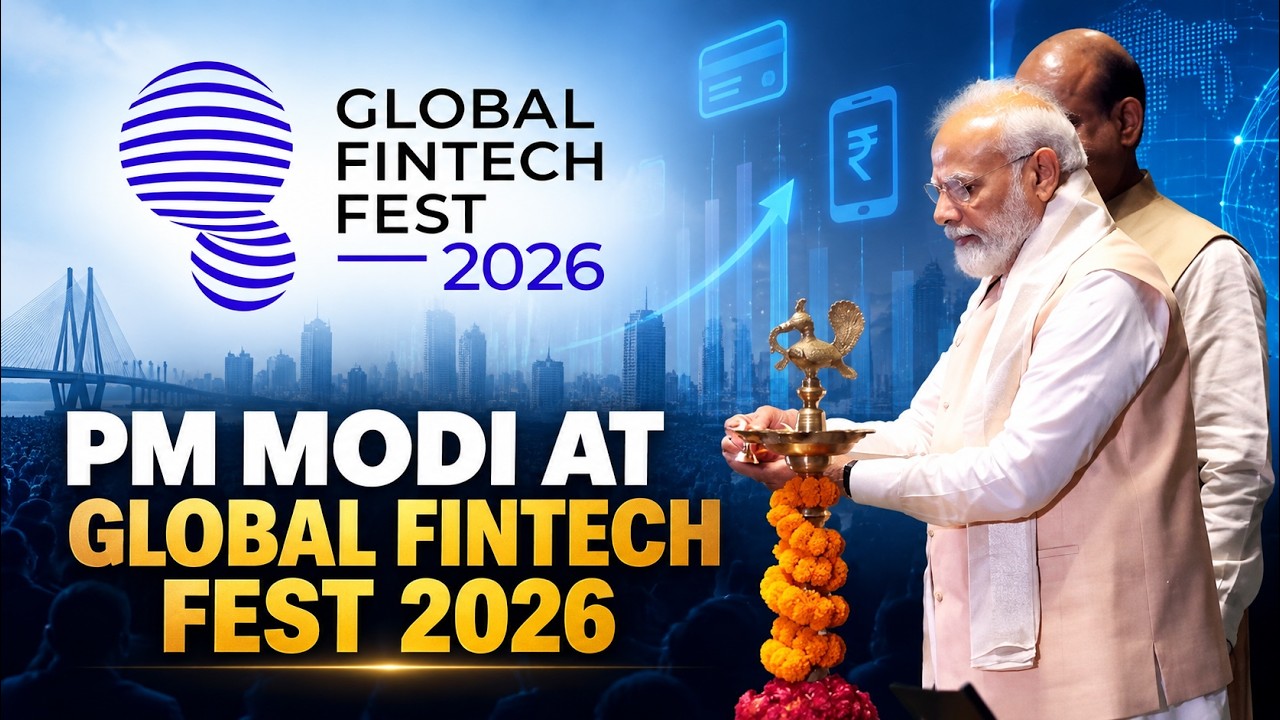 LIVE: PM Modi Inaugurates Global Fintech Fest 2026 In Mumbai | AI, Fintech & Future Of Finance