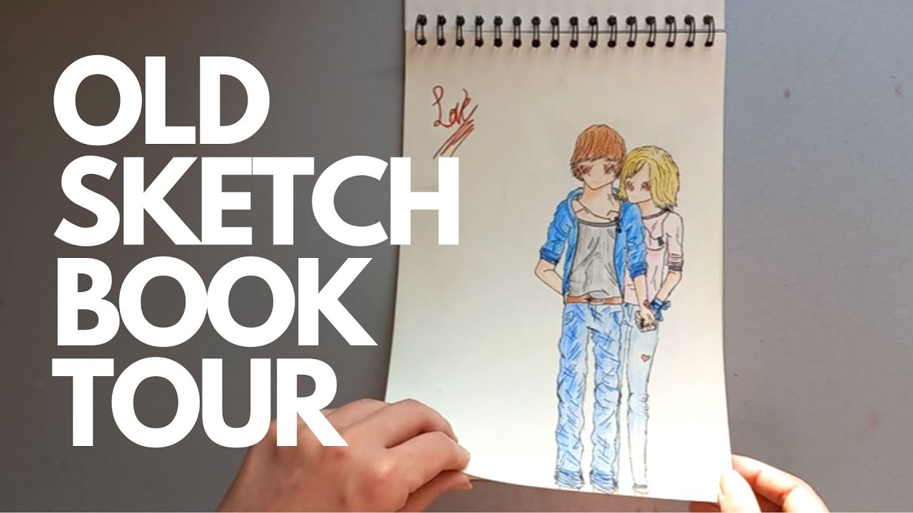 Old Sketchbook Tour ep. 2 - Unfinished art