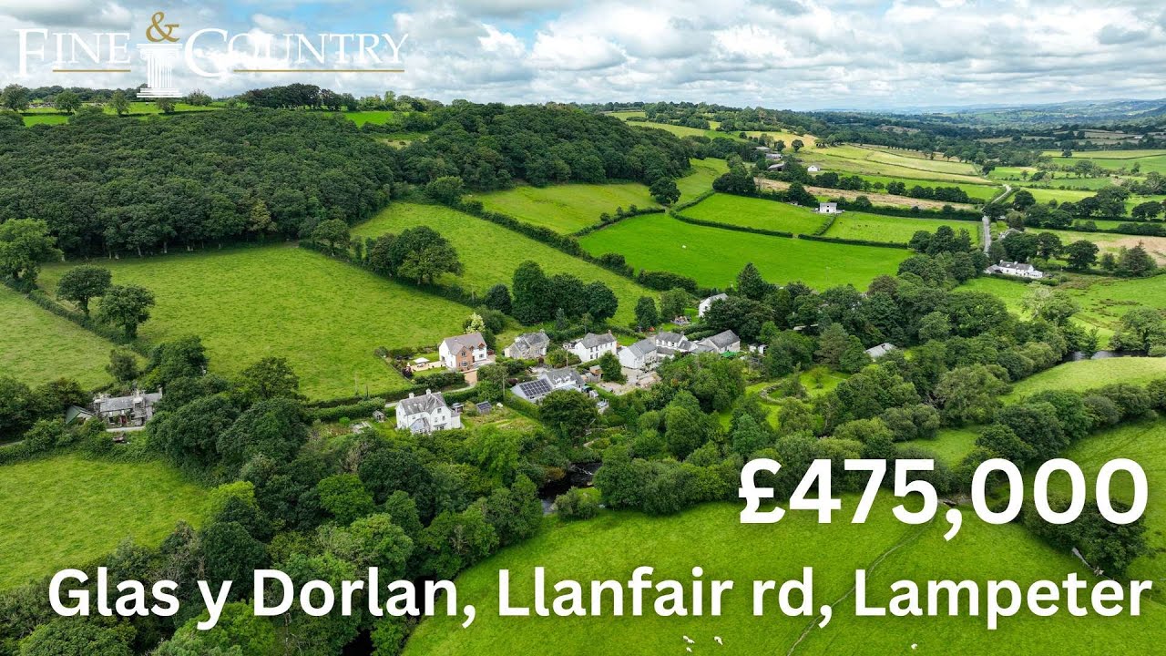 Stunning 4-Bed Riverside Home with Breathtaking Views in Lampeter - Fine and Country West Wales