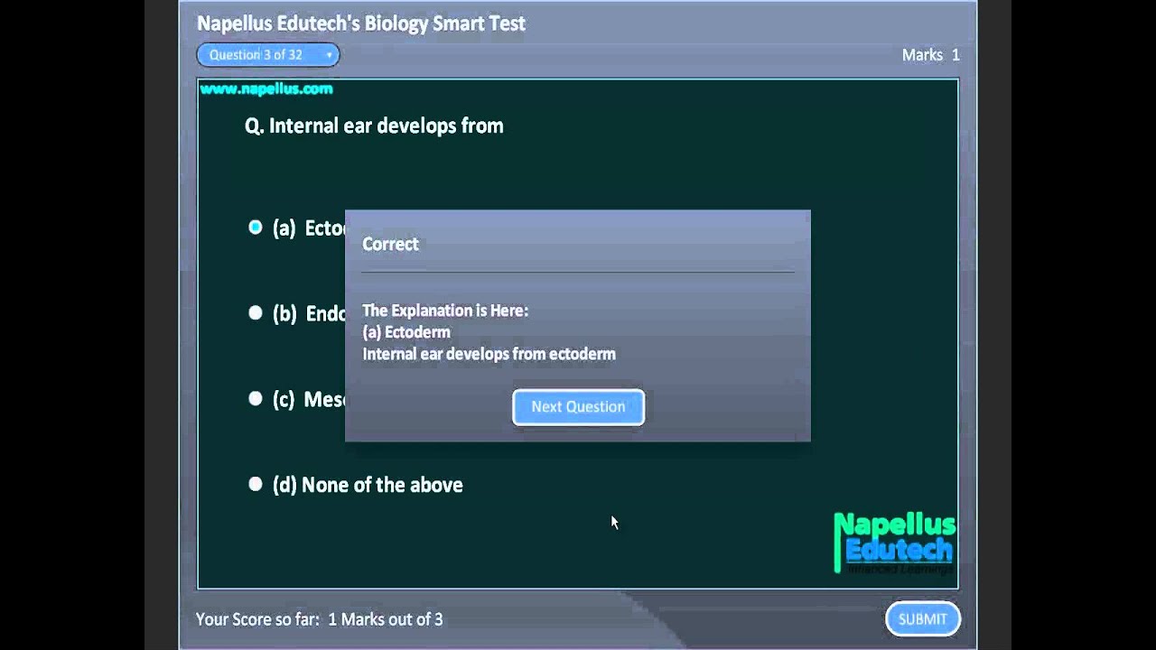 Animal Reproduction Growth And Movement Smart Test 5 , CBSEPMT exam test paper