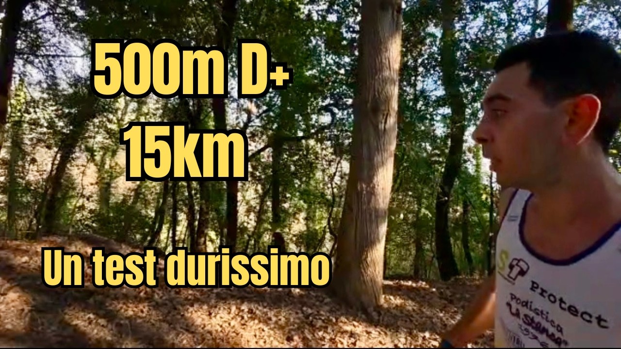 Faccio una gara di 15km con 500m D+ per Preparare la Mezza Maratona