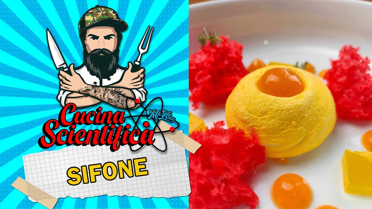 CUCINA SCIENTIFICA ep. 3 IL SIFONE e la spugna dolce