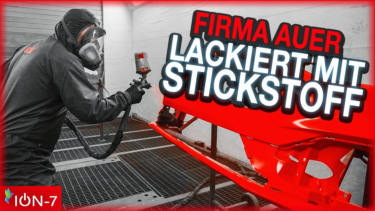 Lackieren mit Stickstoff bei der Lackiererei Auer in Straubing