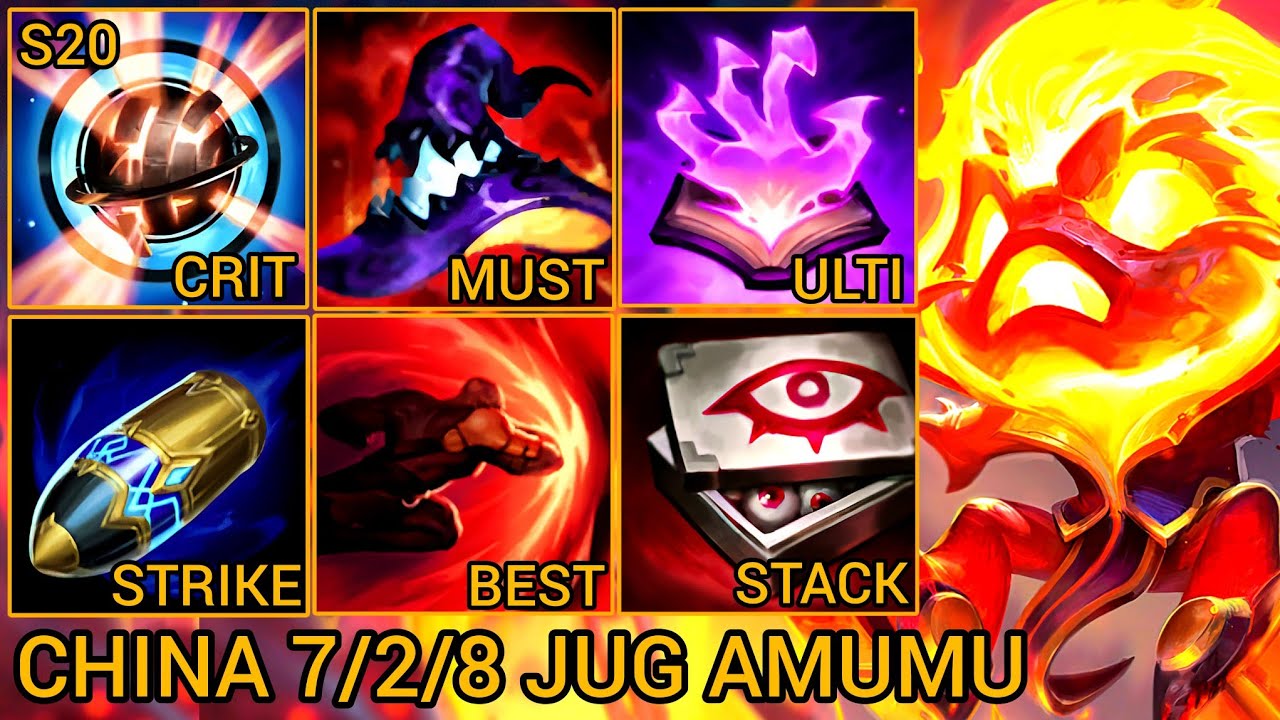 Mage Build AMUMU Jungle Is Actually Broken - China Wild Rift New Build & Runes By Tiarty