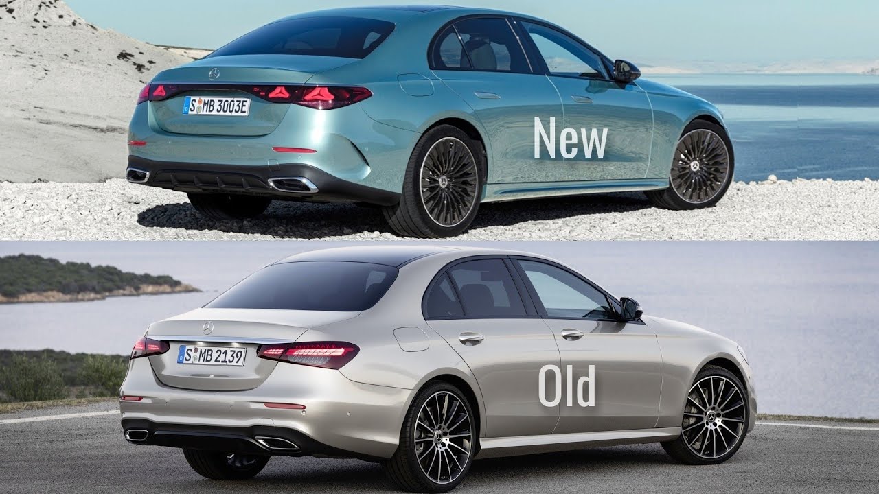 2024 Mercedes E-Class vs Old Mercedes E-Class