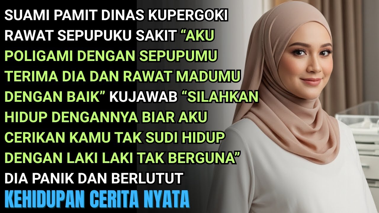 SUAMI YANG PAMIT DINAS TENYATA SEDANG MERAWAT ISTRI BARUNYA YANG SEDANG SAKIT DIA SEPUPUKU SENDIRI