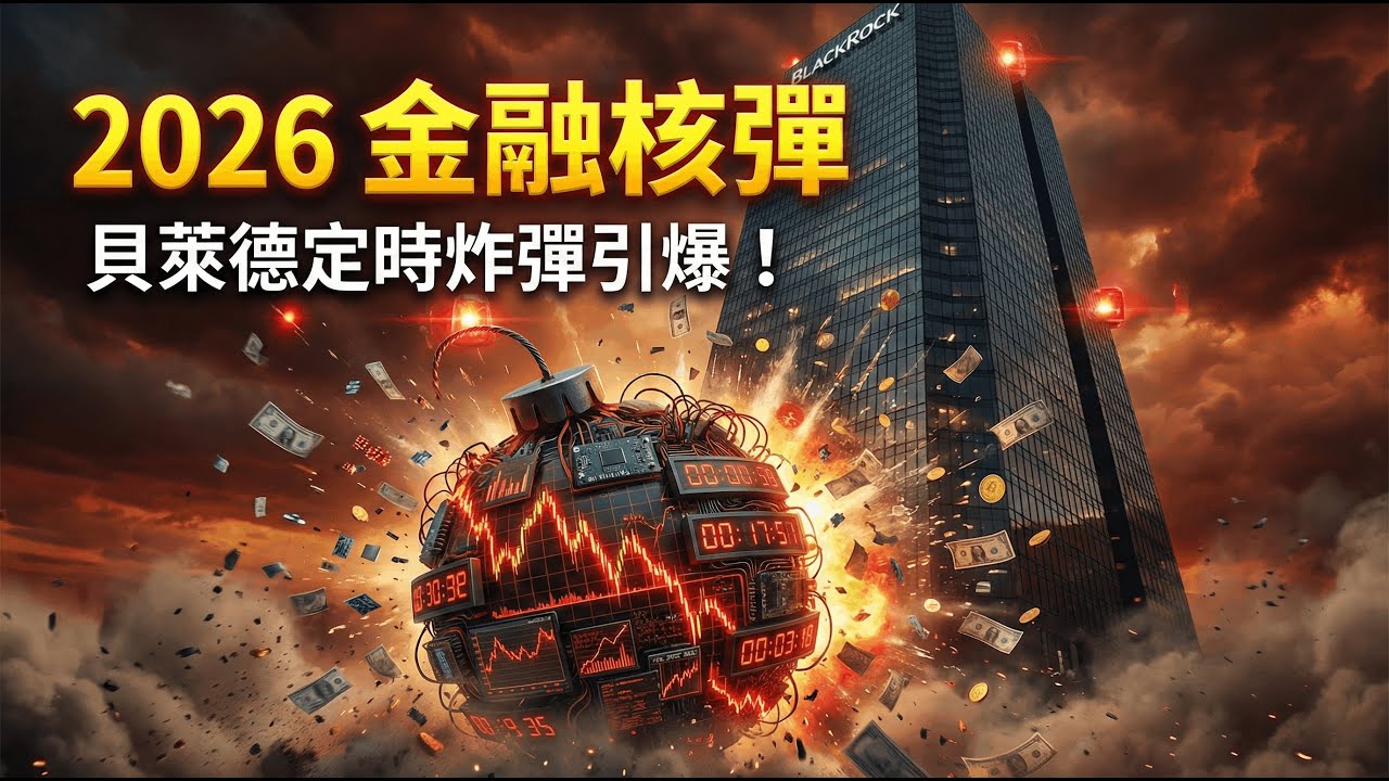 2026 終極警告——貝萊德「定時炸彈」引爆，誰在收割你的購買力？#黃金 #白銀 #2026經濟危機 #美元崩潰 #貝萊德